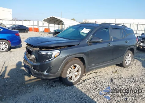 2021 GMC Terrain Fwd Sle from USA, damaged, VIN 3GKALMEV5ML387116